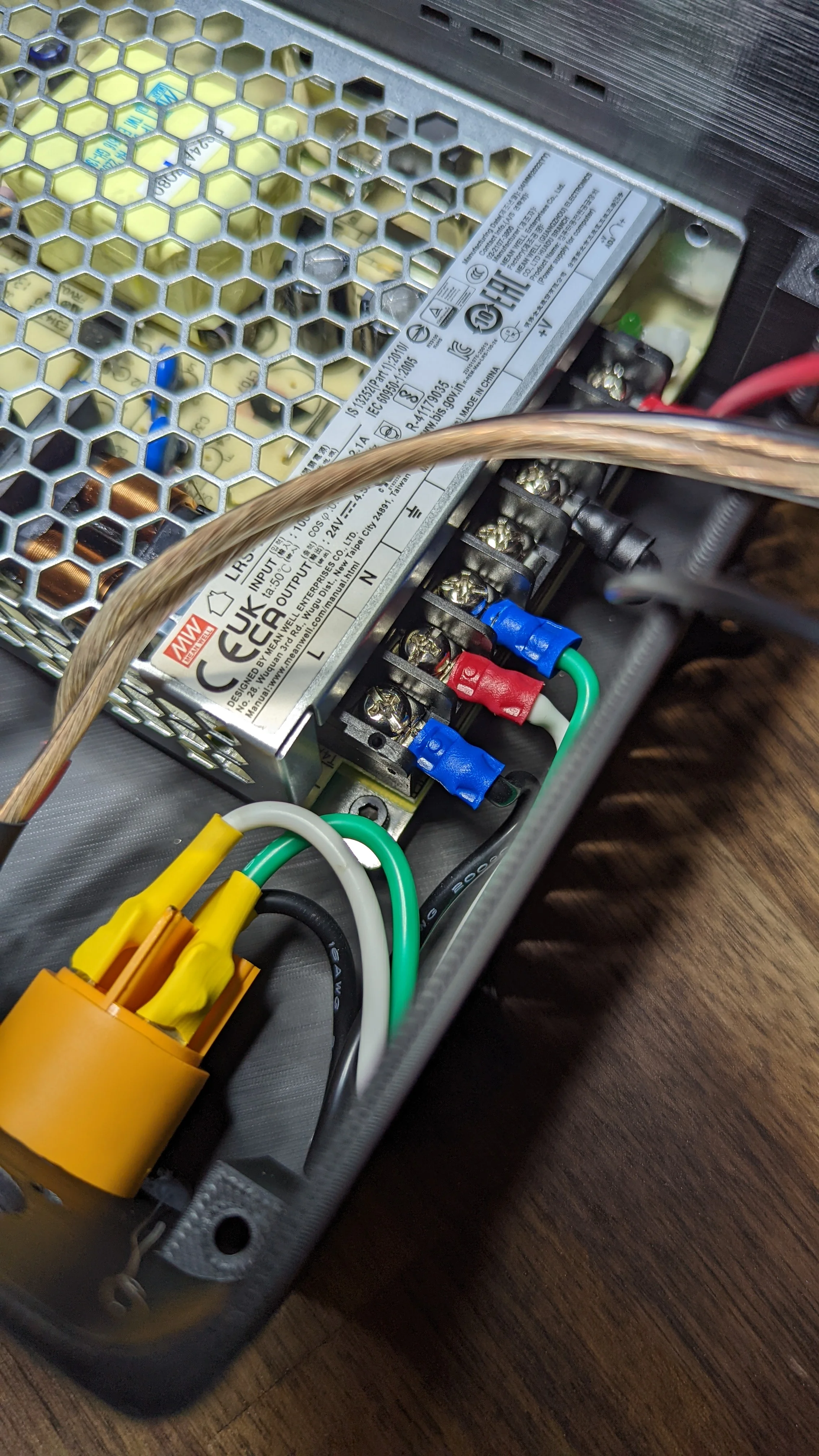 Room inside the enclosure is intentionally tight so do as much wiring/connecting as possible before you start securing things to the enclosure.