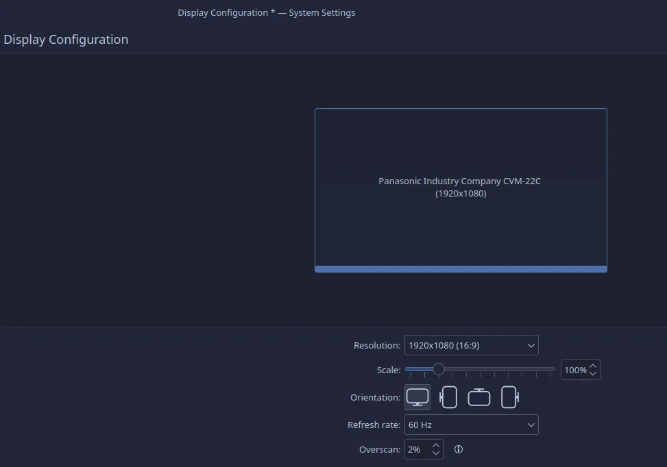 The default EDID info doesn't last long; as soon as the device is powered on, it tries to read the EDID from the connected sink and use that.