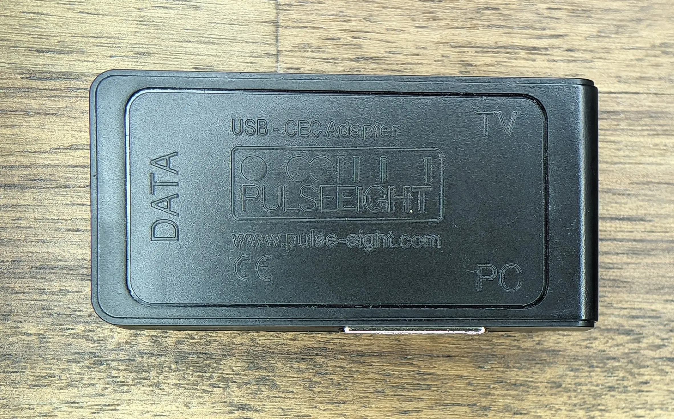 The device is small and unassuming.