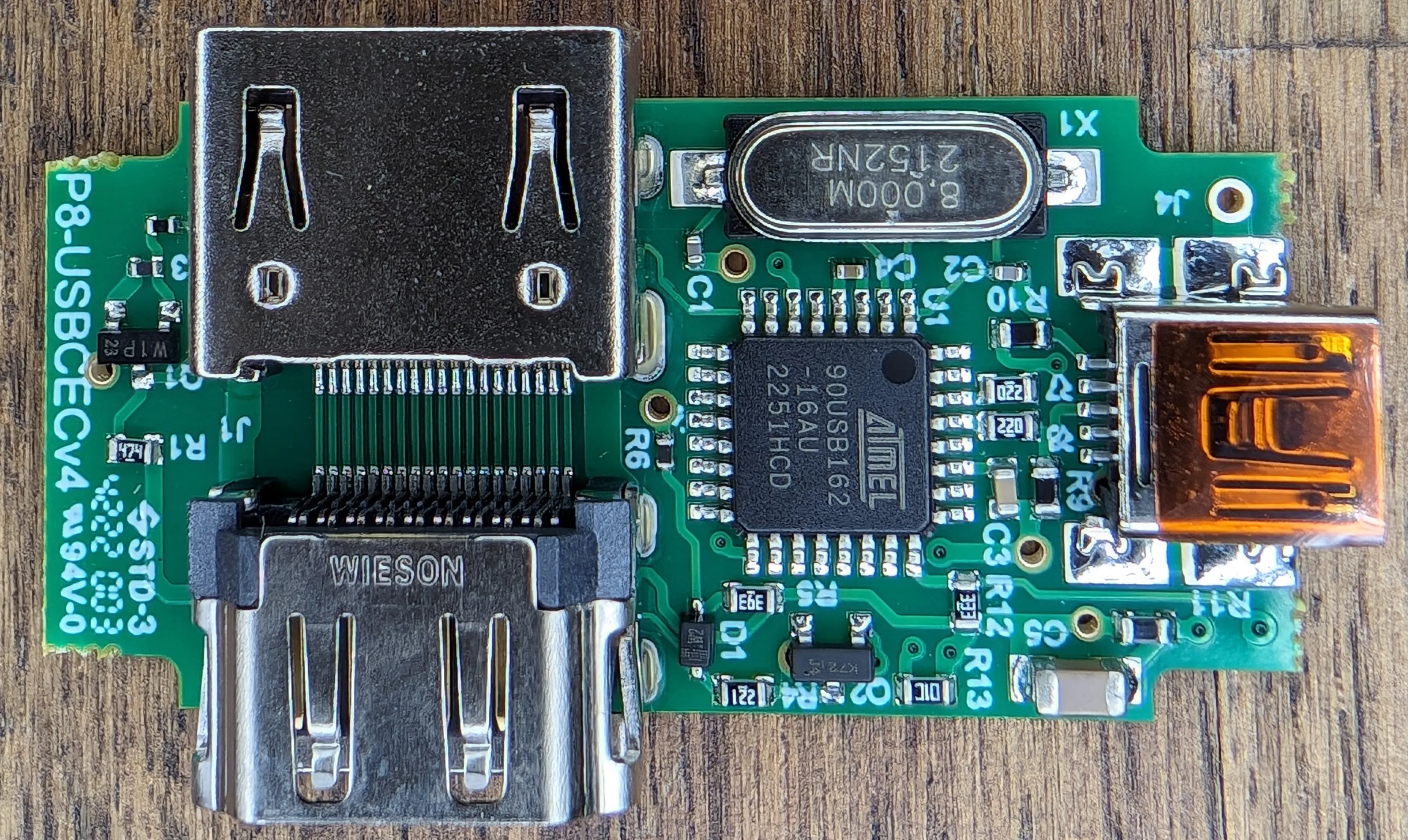 The full PCB sans case.