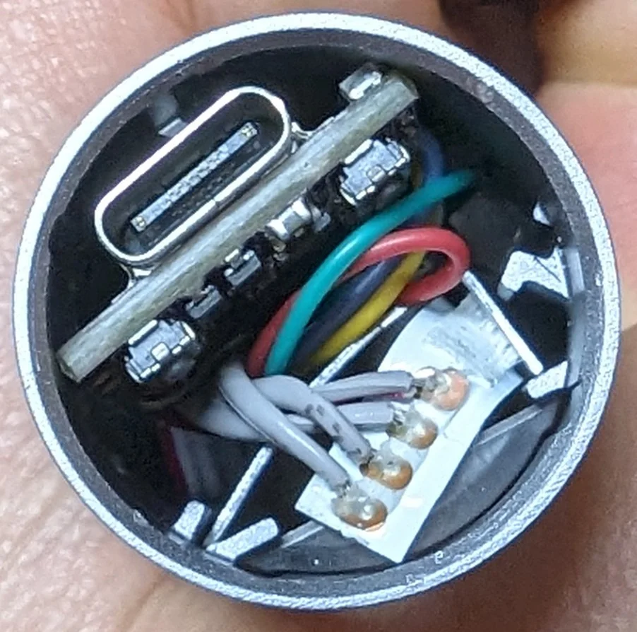 Tube is quite narrow and the ESP32 module takes up almost all of the available space.