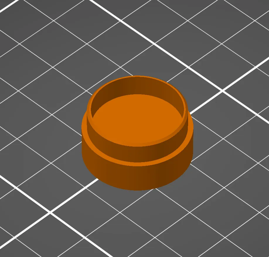 Suggested print orientation. Choose resolution, material and color to suit your needs.